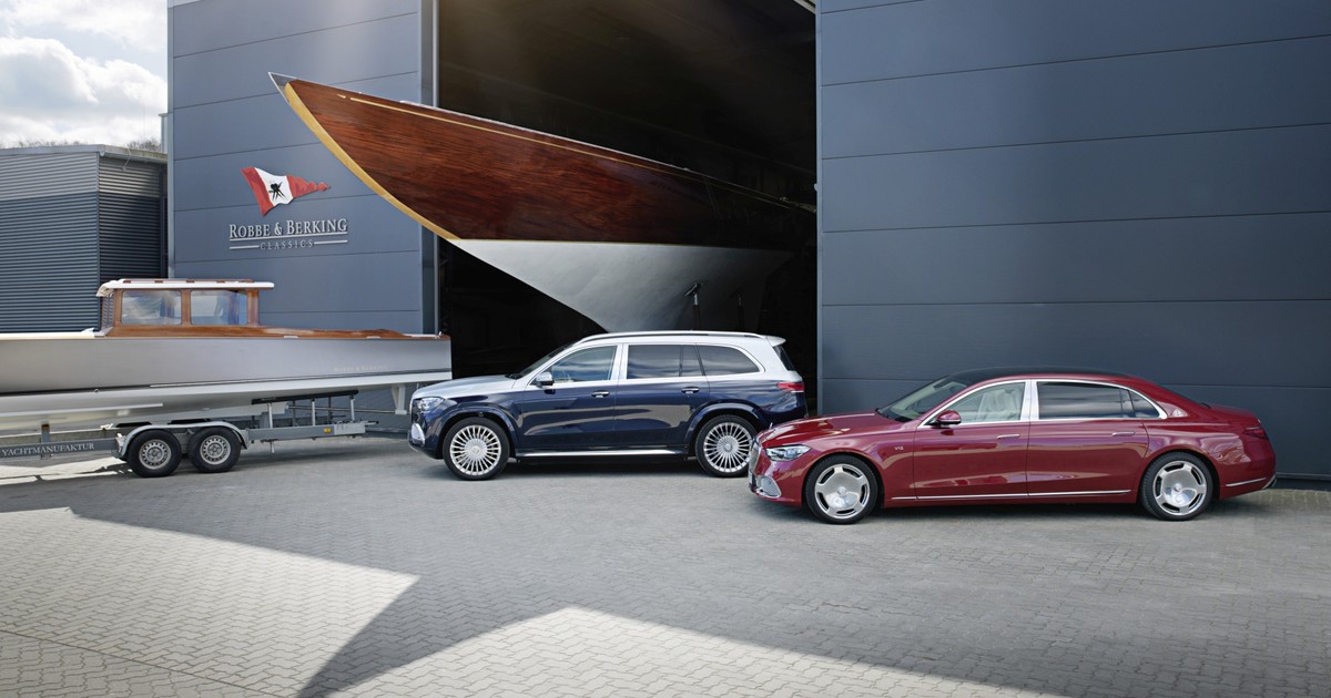 Mercedes Maybach wspólnie z renomowaną stocznią Robbe & Berking
