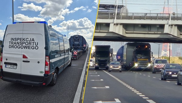 Ukraiński przewoźnik zablokował dwie autostrady tego samego dnia