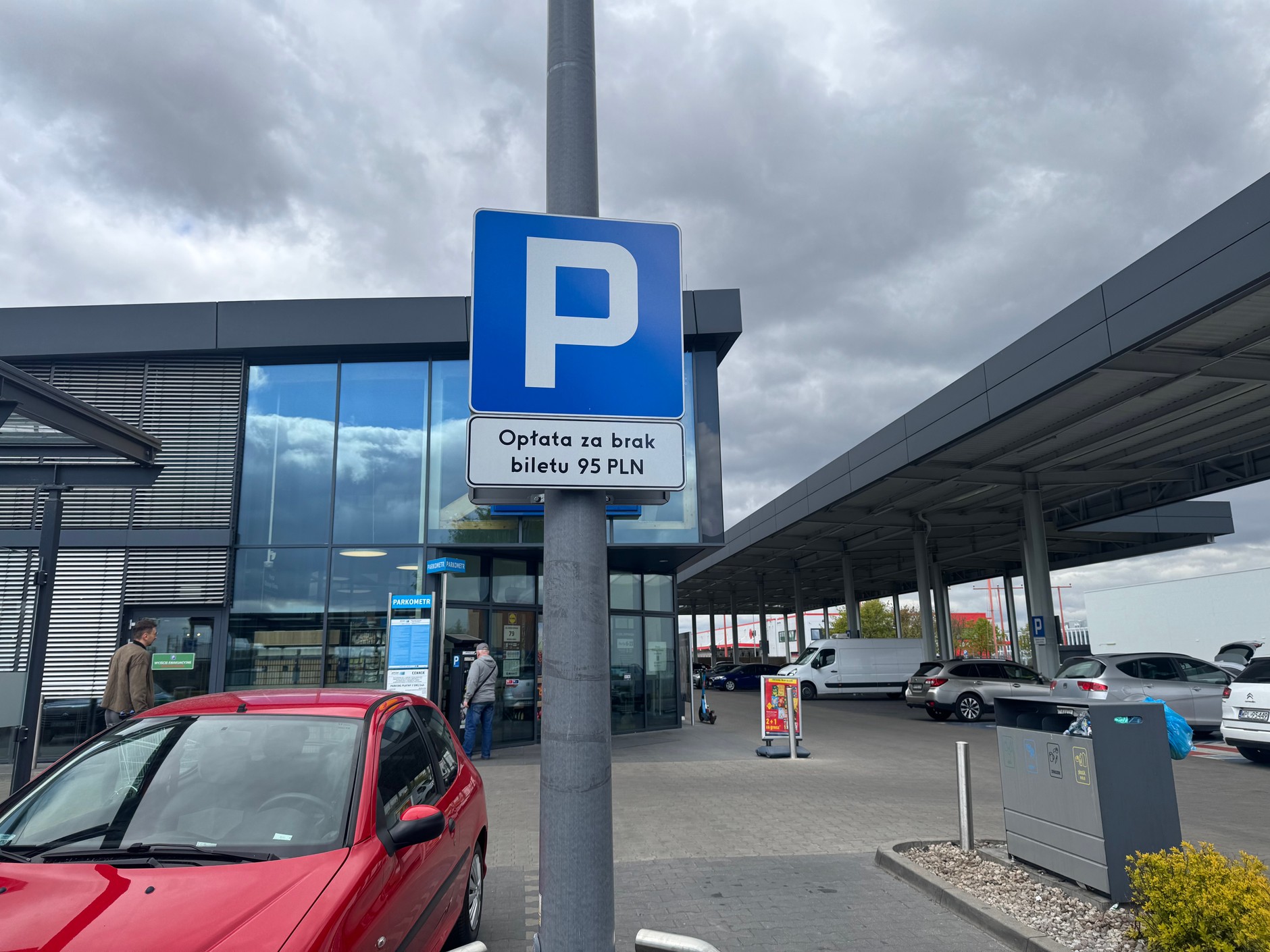 Prywatny płatny parking