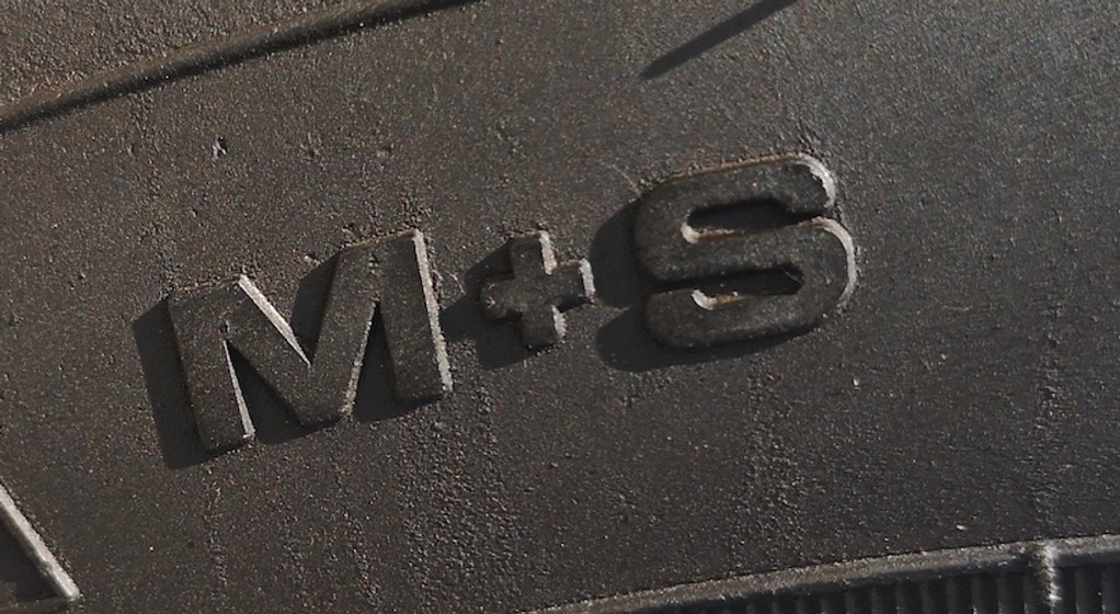 Opona z oznakowaniem M+S-kopia