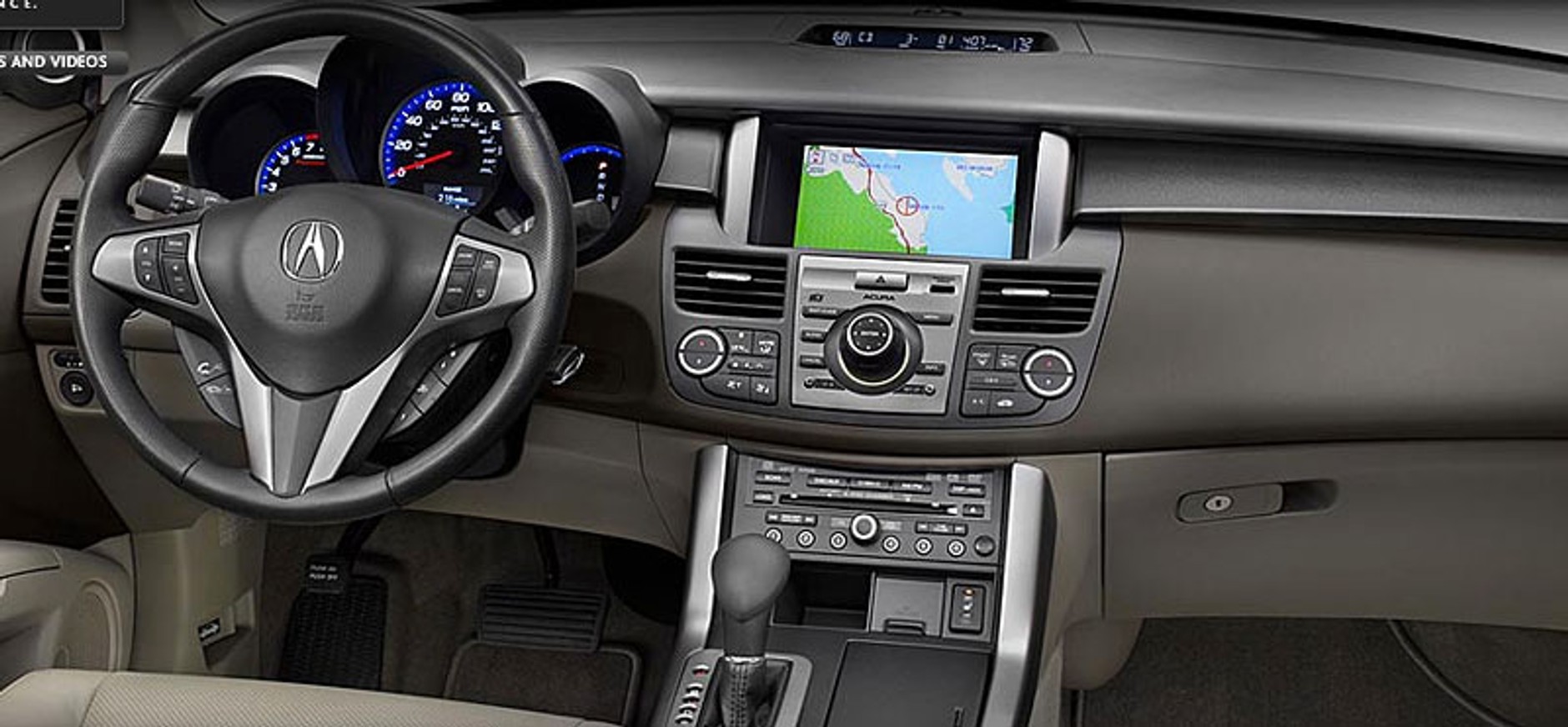 Acura RDX: zmodernizowany SUV na rok modelowy 2010