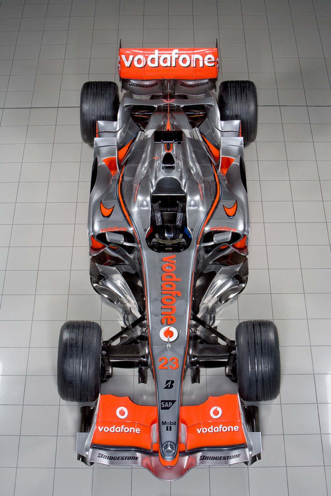 Vodafone McLaren-Mercedes w 2008 roku (historia, prezentacja)