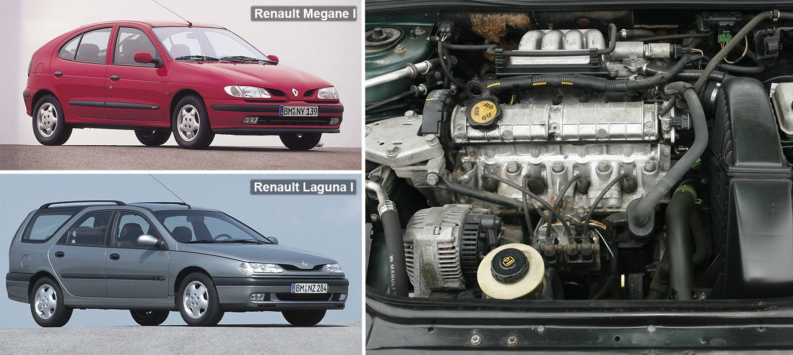 Mégane’a 2.0 można było kupić z „automatem”. Laguna 2.0 to jedna z najpopularniejszych wersji auta.