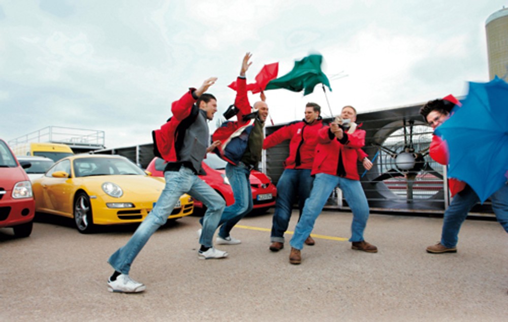 16 aut w próbie  - Kto się boi bocznego wiatru?