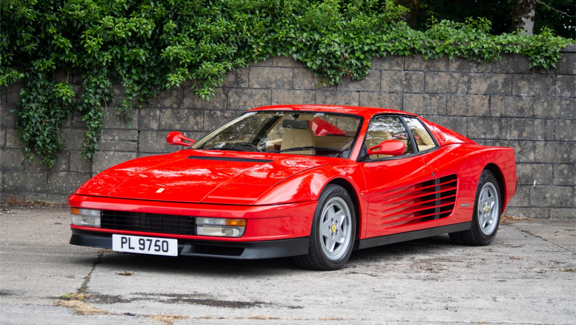 Kultowa Testarossa z lat 80. XX w.