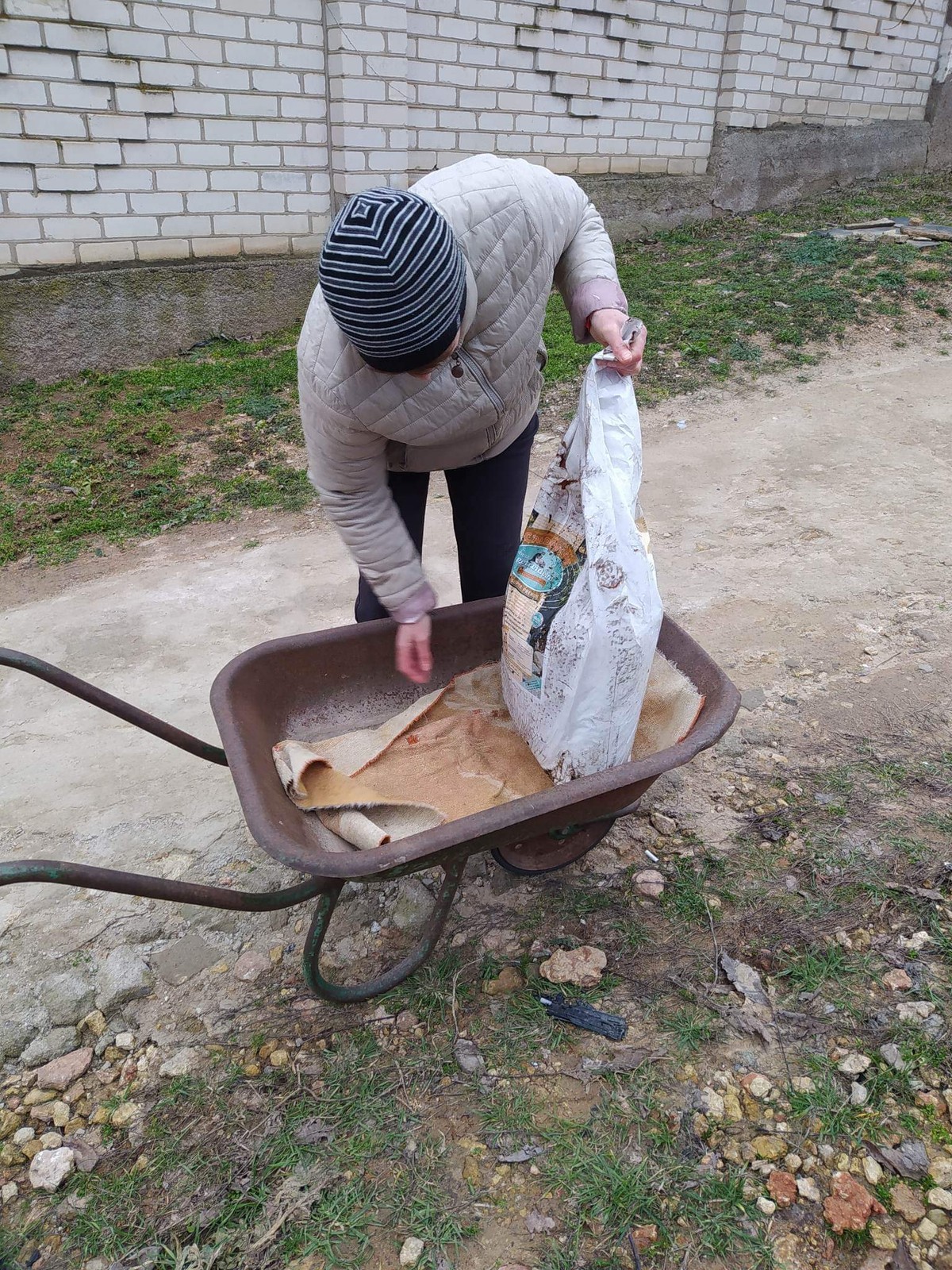 Natalia pojechała na misję humanitarną do Chersonia