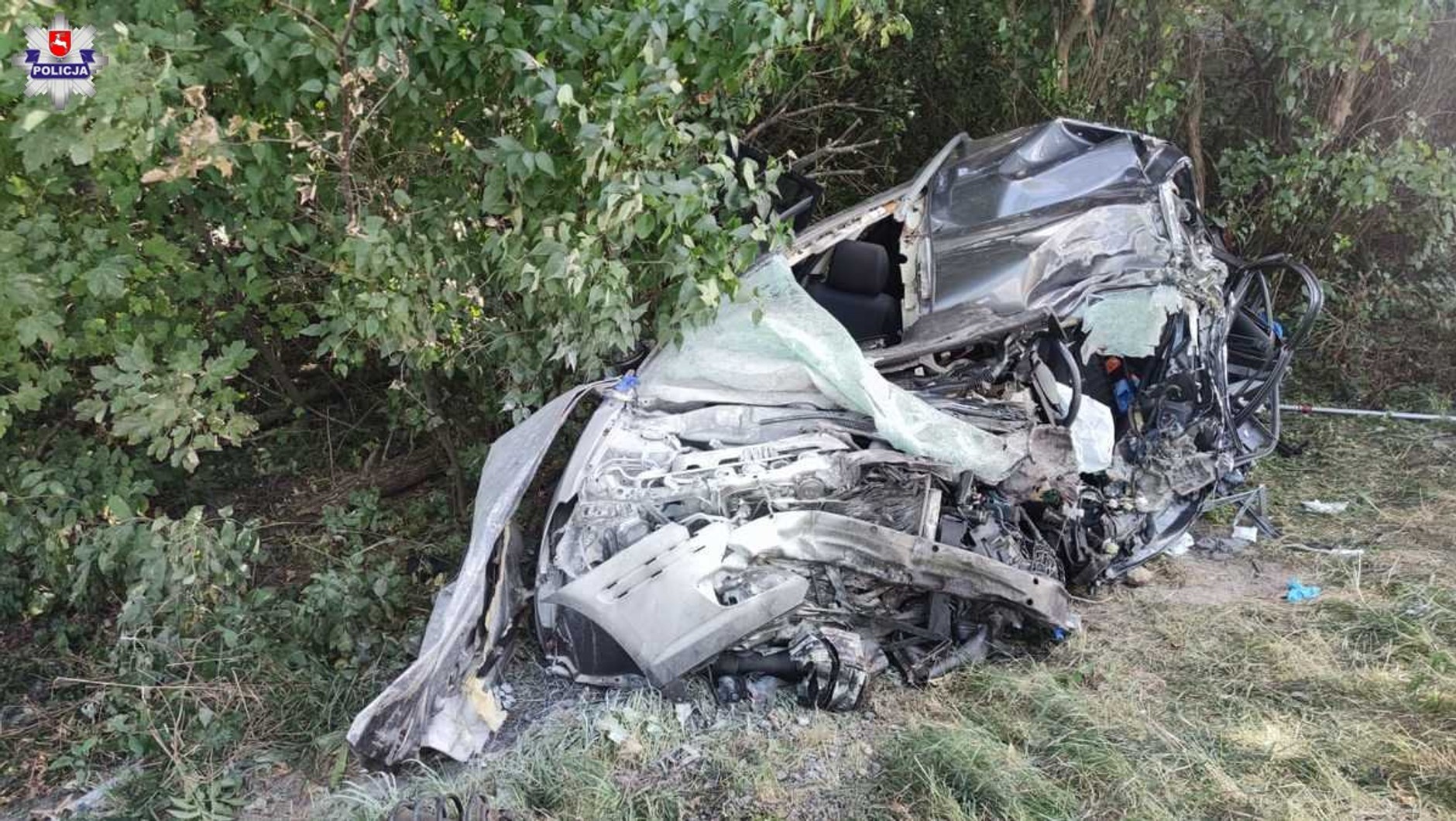 Tragedia na DK-12. Matka zginęła, syn został ranny
