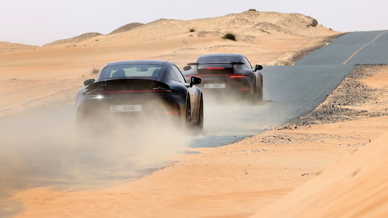 Testy hybrydowego Porsche 911