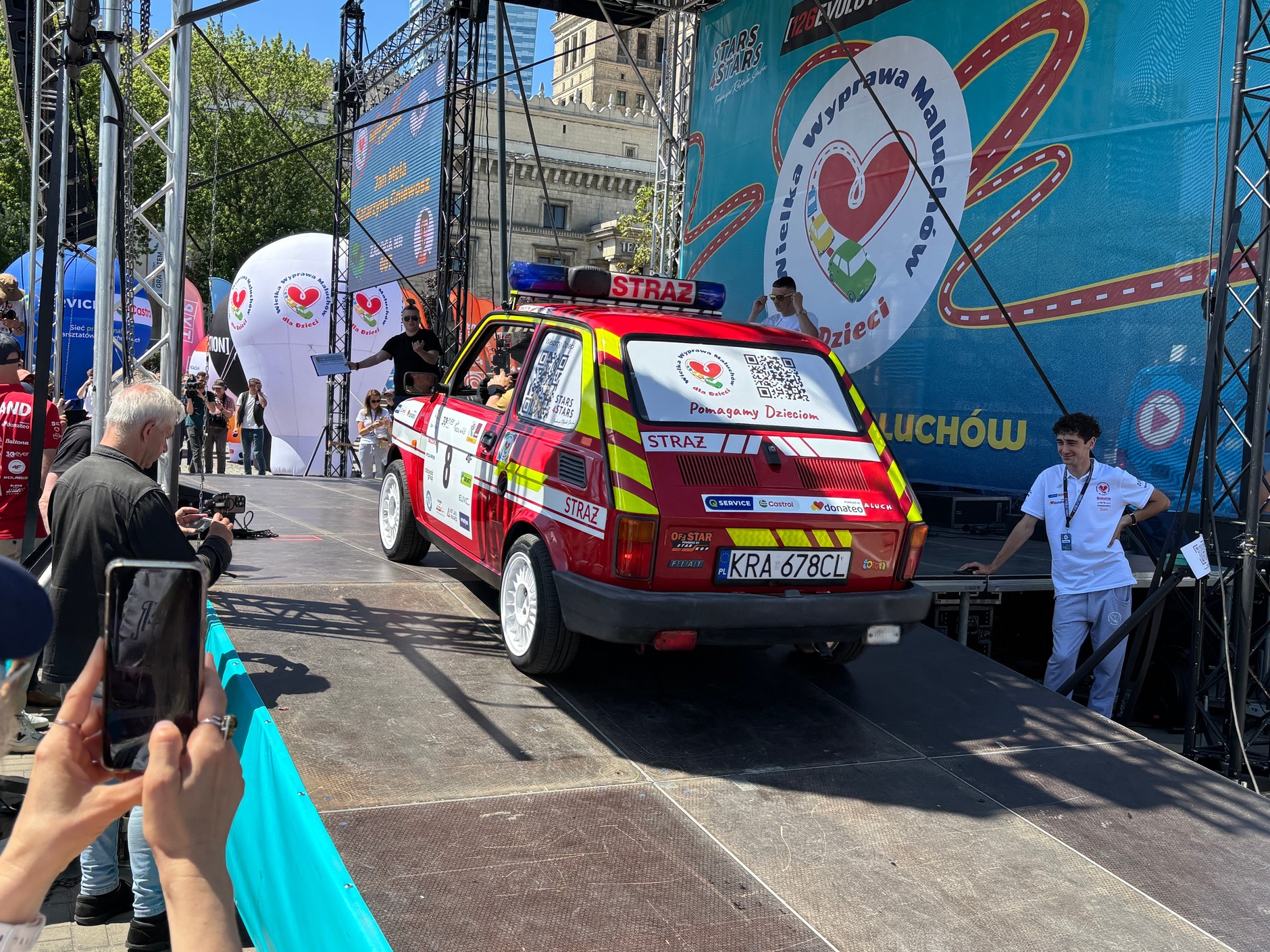 Wielka Wyprawa Maluchów 2025: start w Warszawie