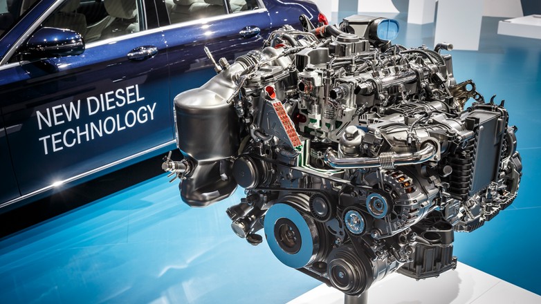 Silnik diesla konstrukcji Mercedesa