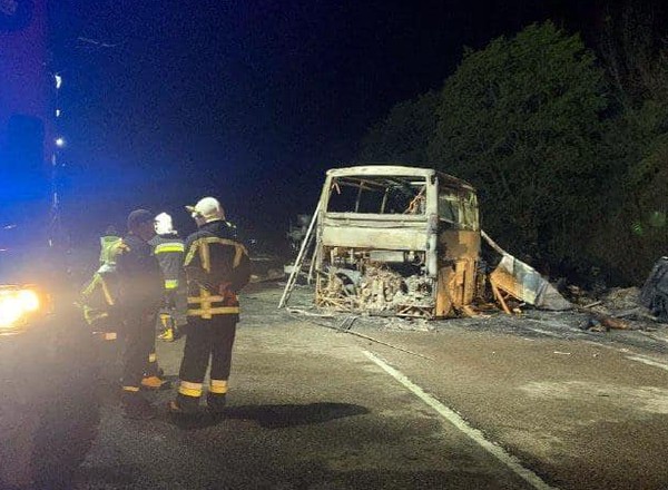 Tragiczny wypadek drogowy w Ukrainie. Zginęło 26 osób