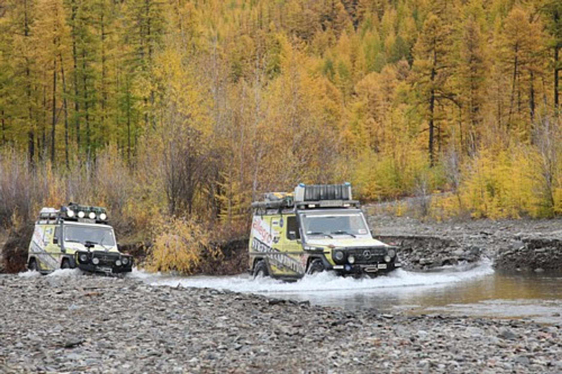 Mercedes G Allegro Syberia Expedition 2009 - Dalej pojechać już się nie da