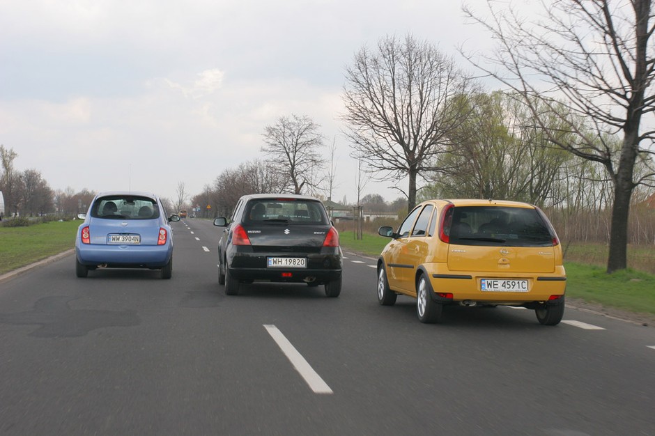 Stylowe maluchy za małe pieniądze: Nissan Micra kontra Opel Corsa, Suzuki Swift