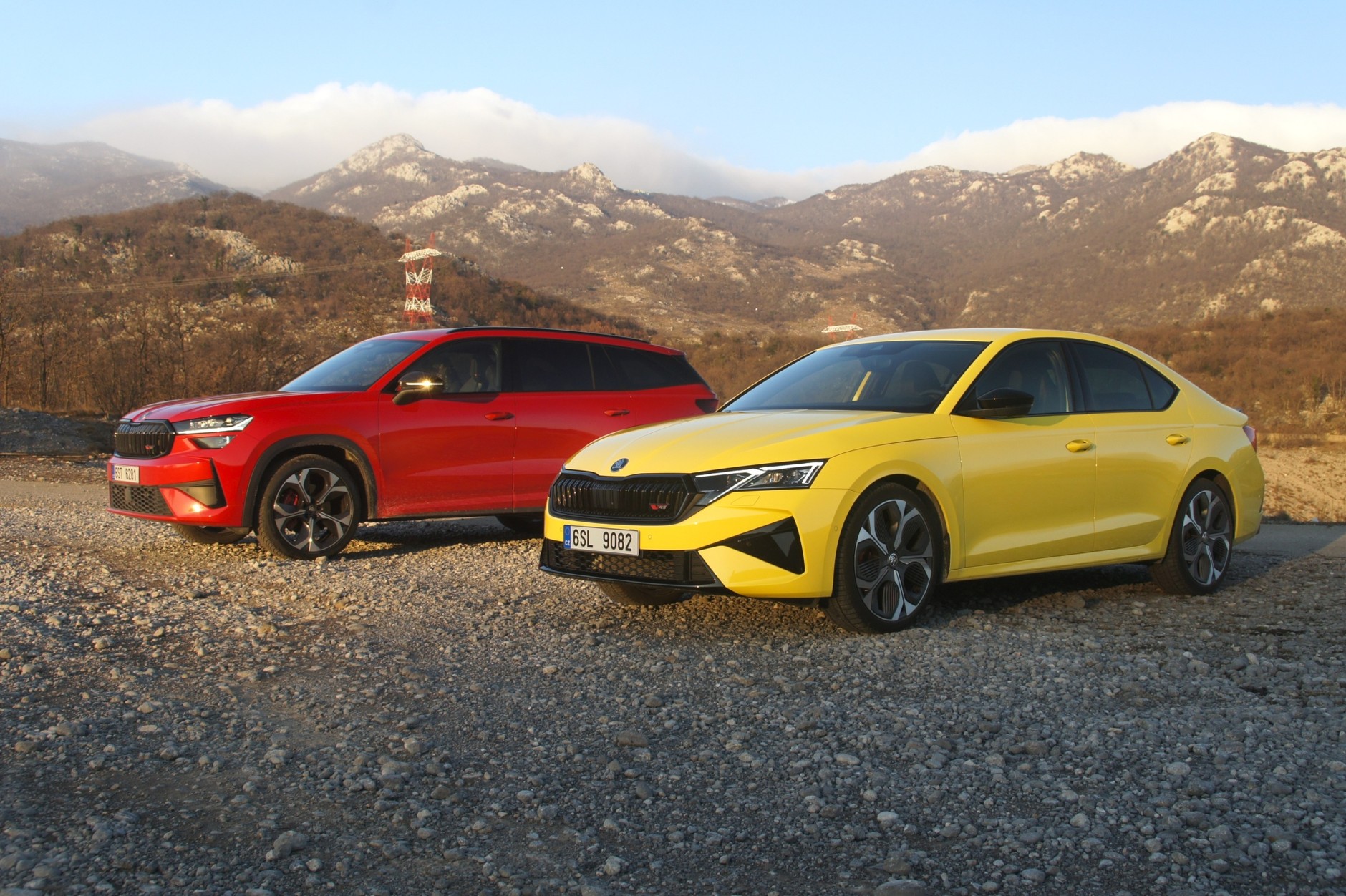 Skody Octavia i Kodiaq RS