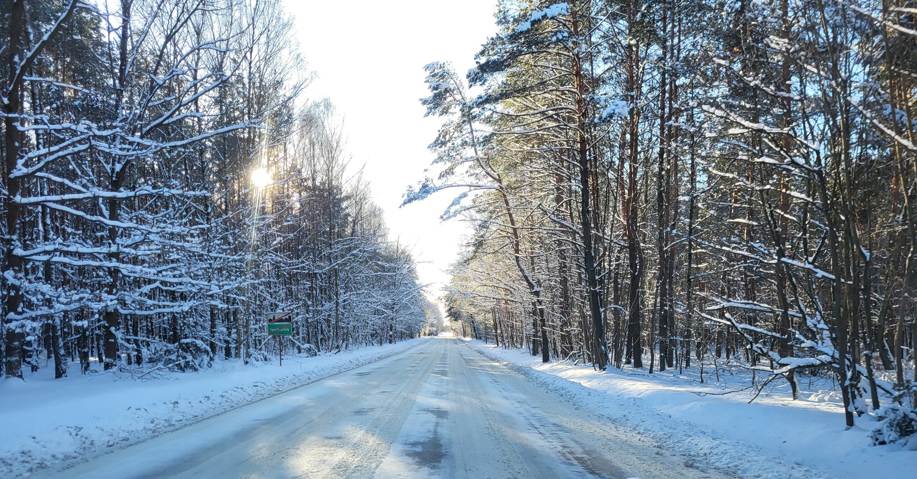 Nie, to nie Skandynawia, to zima na Mazowszu