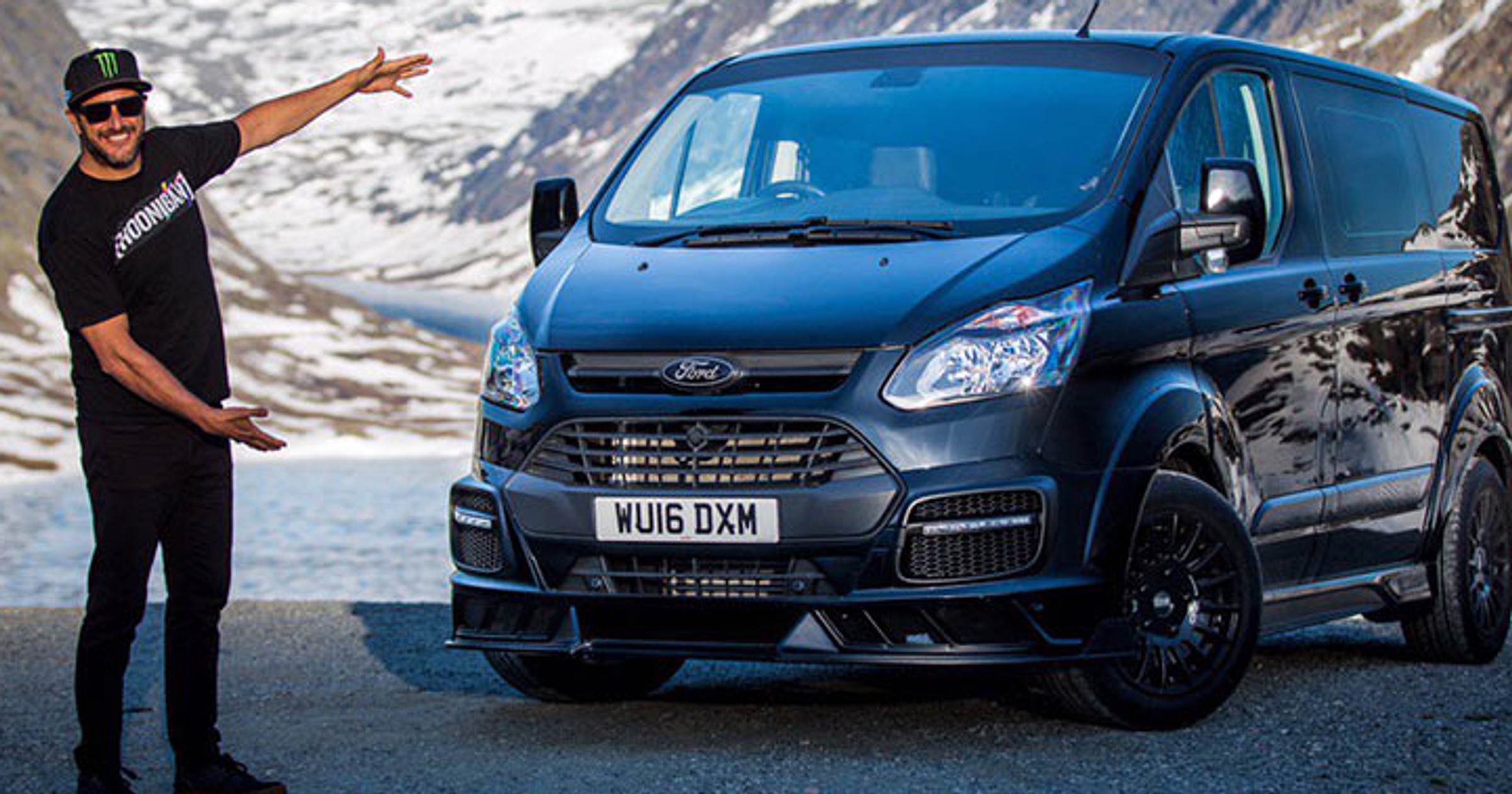 Ford Transit przygotowany przez Kena Blocka