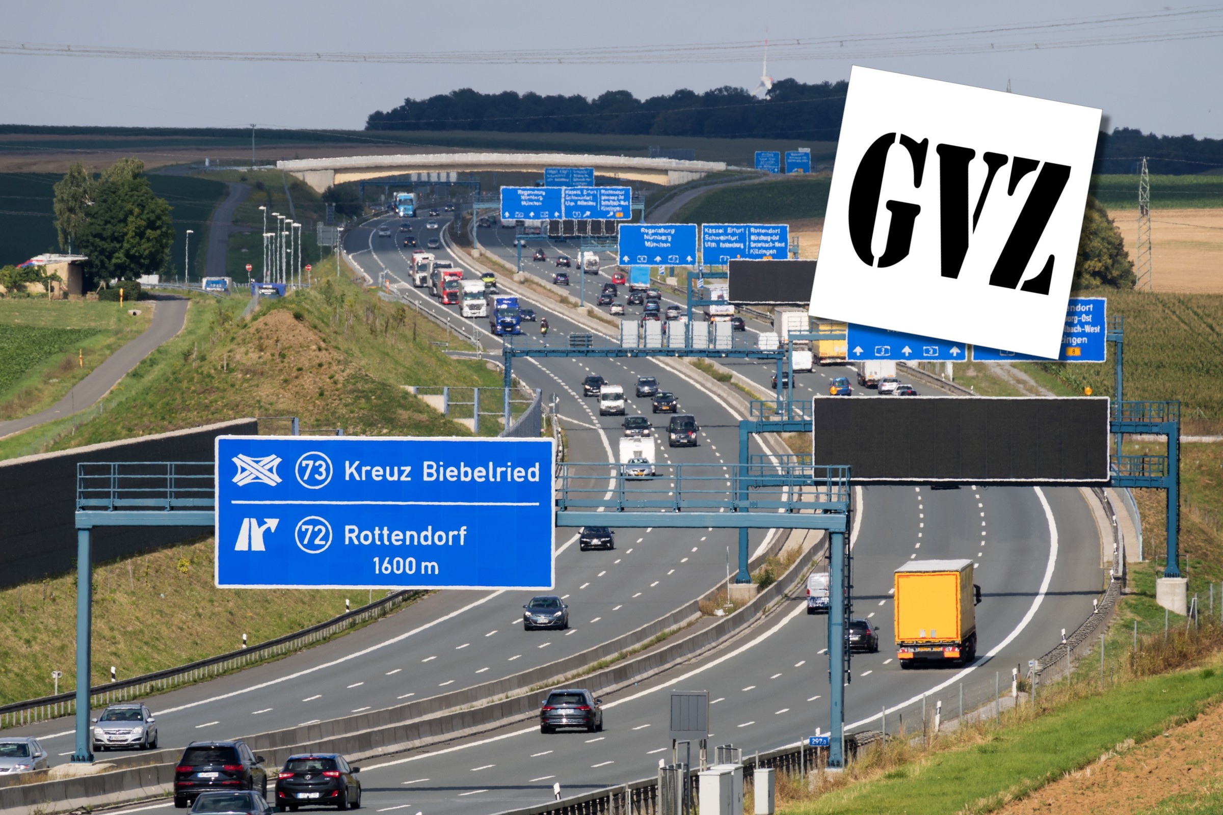 Co oznacza znak GVZ na niemieckich autostradach? Wyjaśniamy