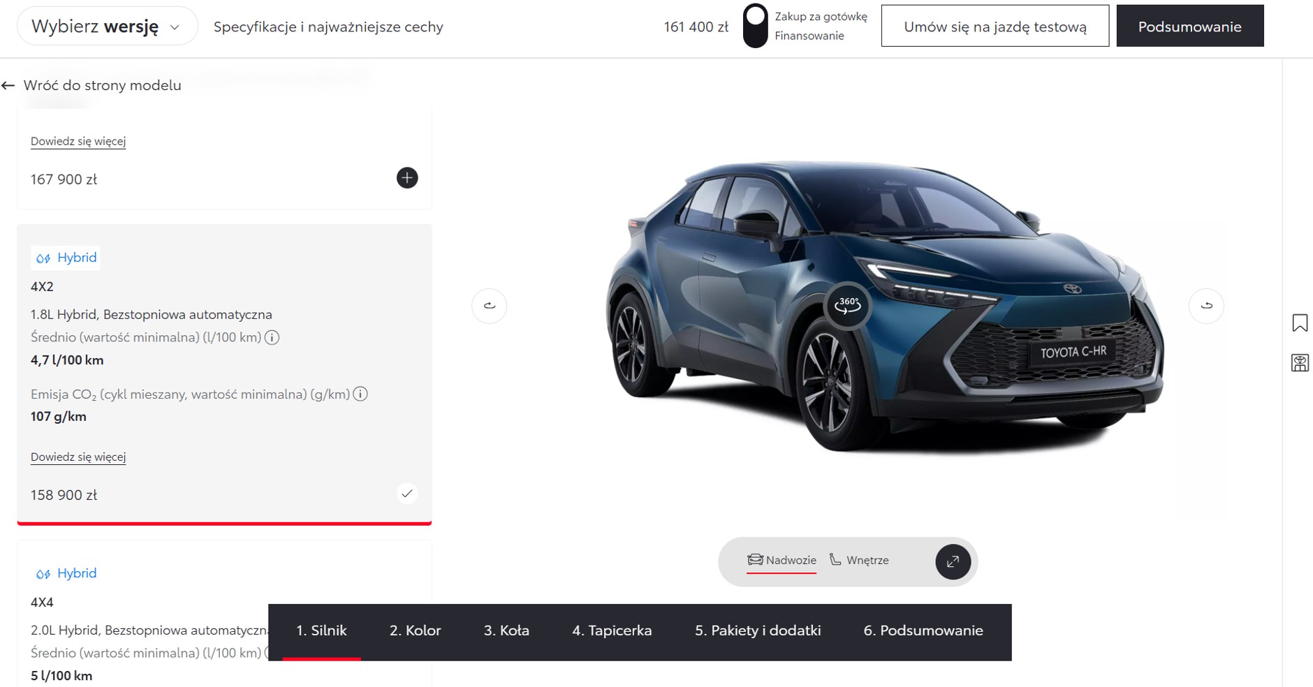 O taką Toyotę C-HR zapytałem dealerów marki w całej Polsce