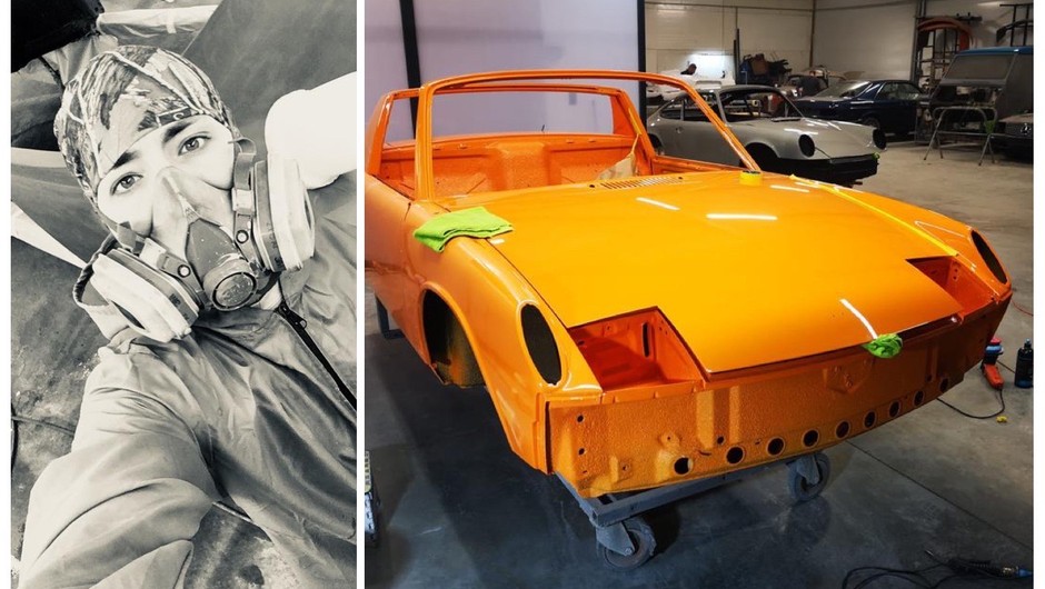 Lakiernik Porsche