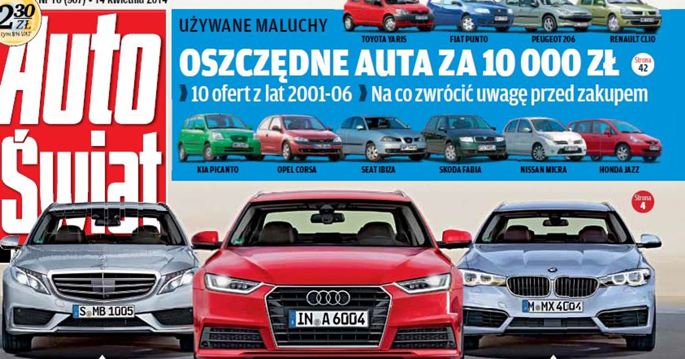 Auto Świat nr 16/2014 w kioskach i na tabletach