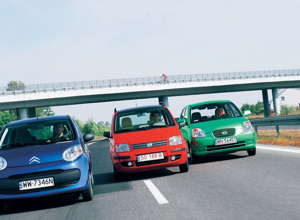 Citroen C1 kontra Fiat Panda i Kia Picanto: małe, tanie, ale czy dobre?