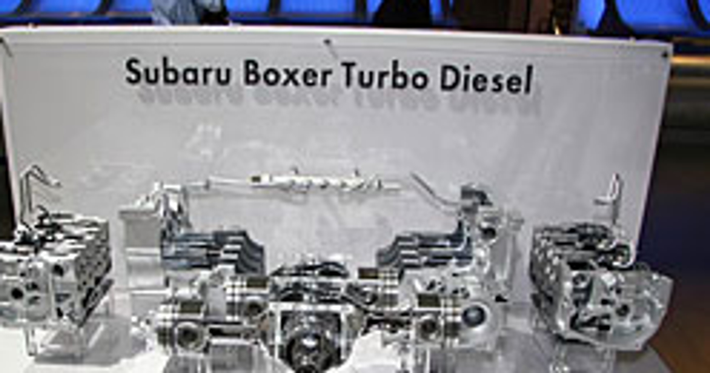 IAA Frankfurt 2007: Subaru Boxer Turbo Diesel – pierwsze informacje o osiągach