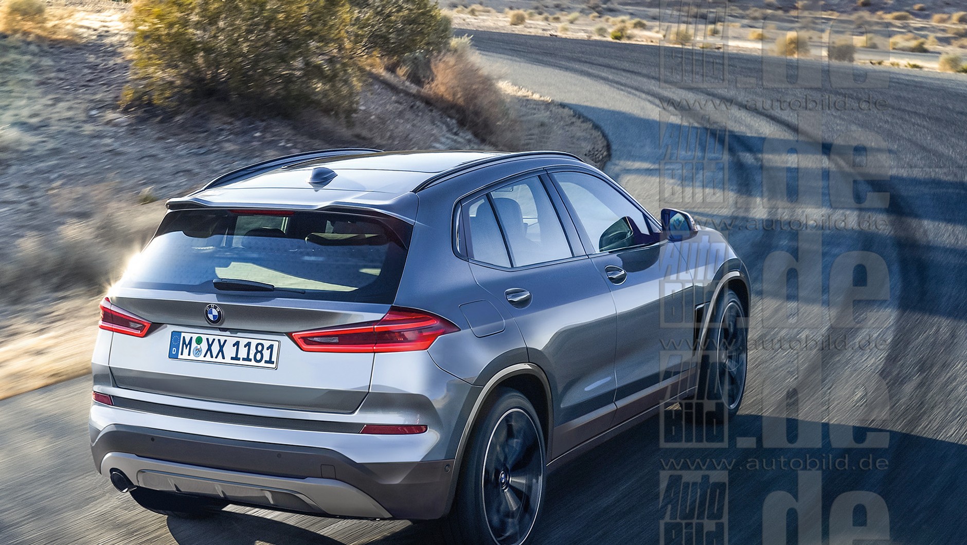 BMW Urban X: mały SUV ma sportowe proporcje i pochyloną linię dachu