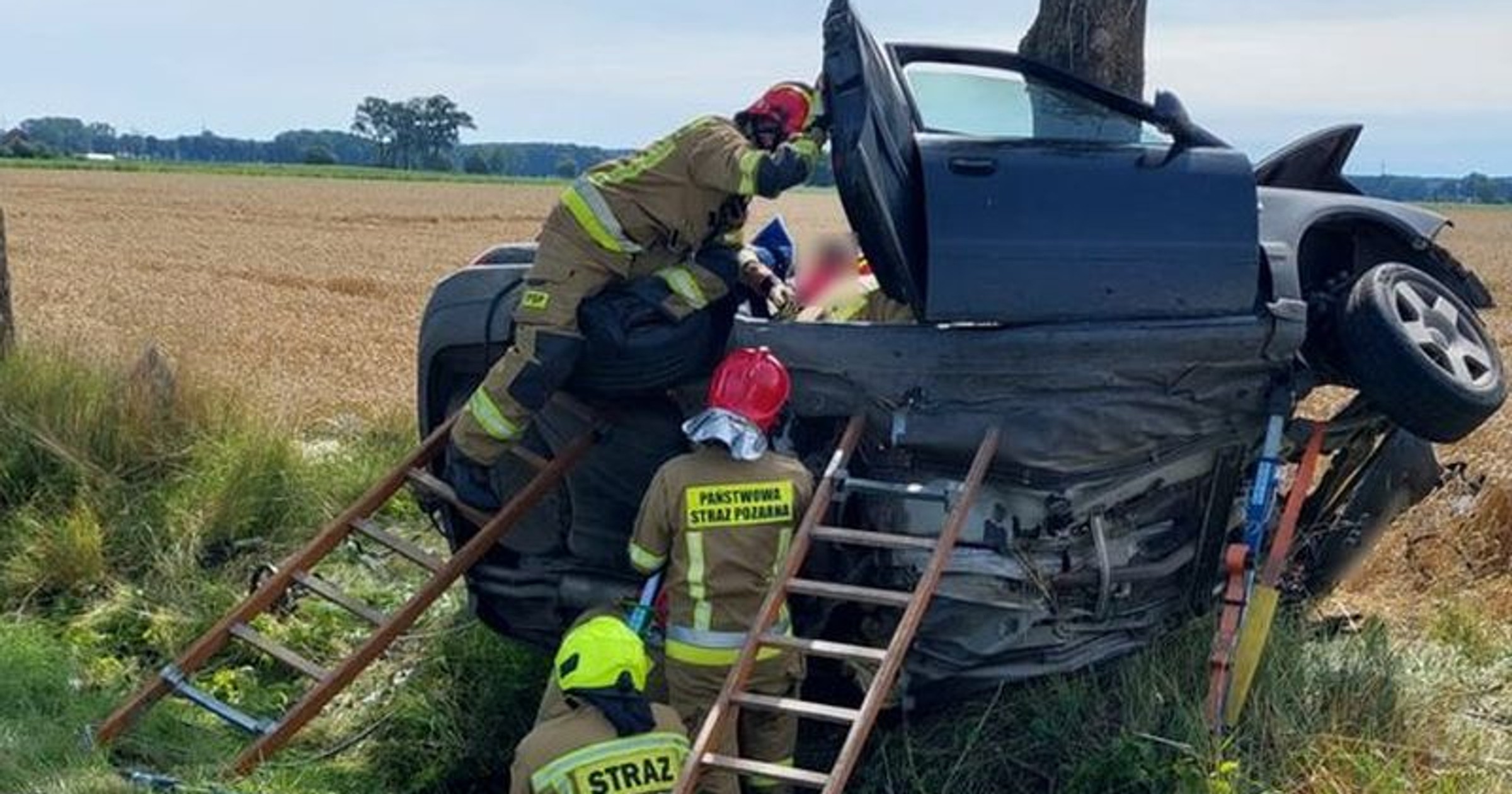 Wypadek w Mątowach Wielkich