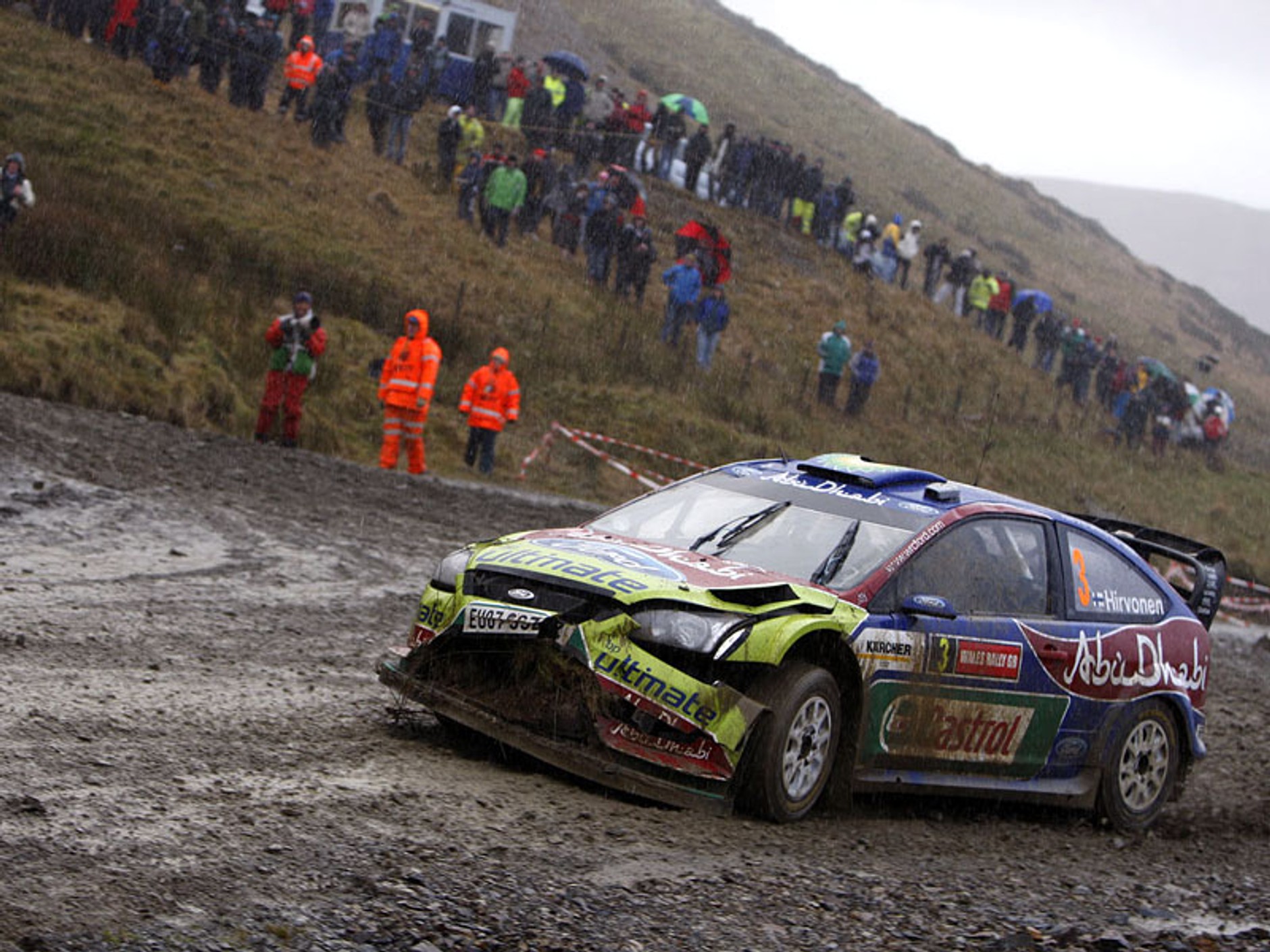 Rajd Wielkiej Brytanii 2008: fotogaleria Rallyworld©Willy Weyens