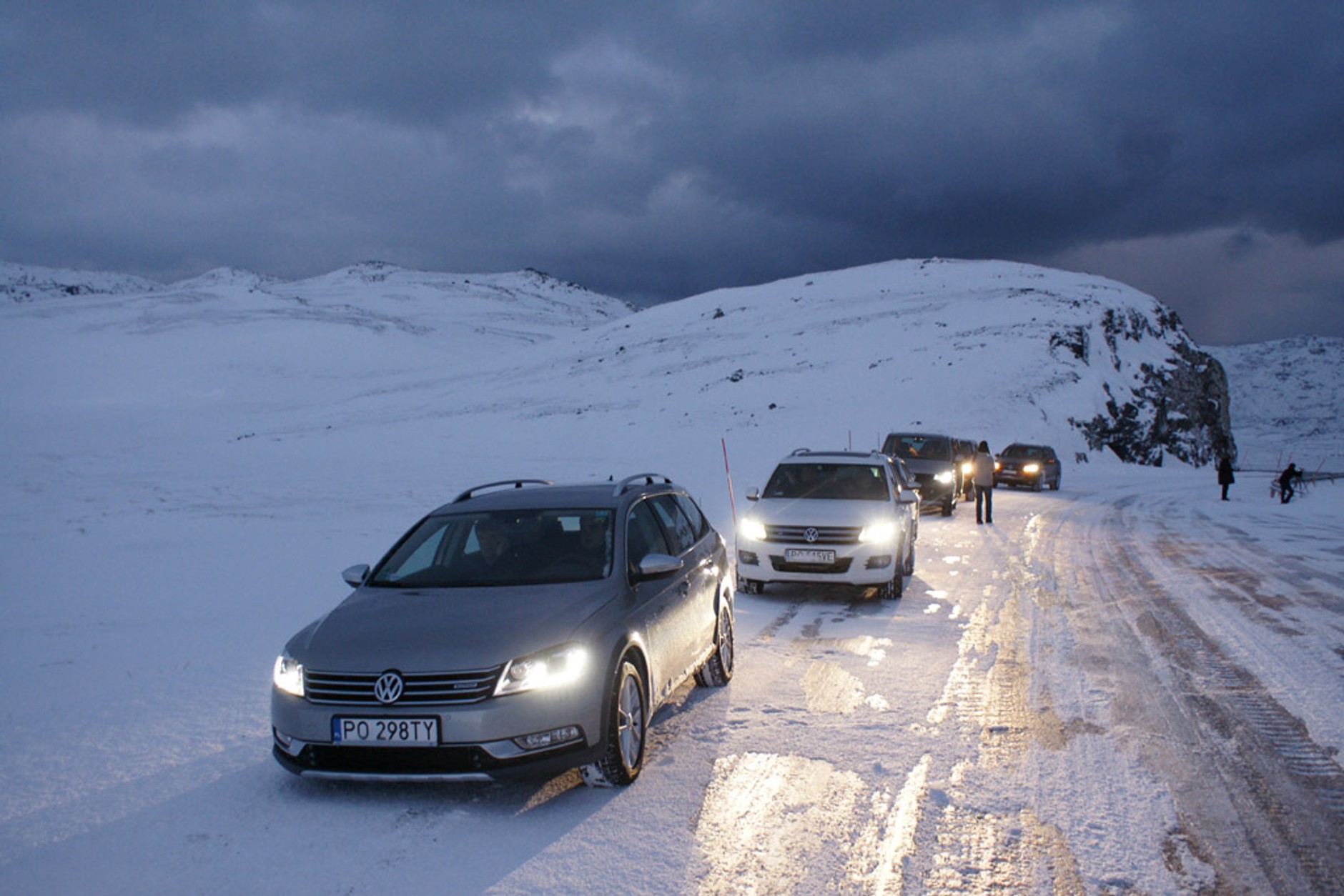 Volkswageny z napędem 4motion zdobywają Nordkapp