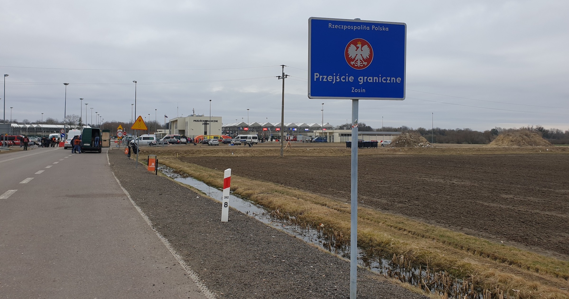Polsko-ukraińskie przejście graniczne w Zosinie