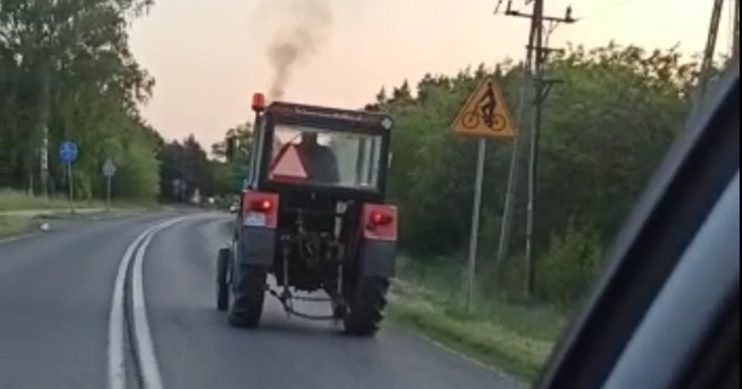 Pijany jechał ciągnikiem rolniczym