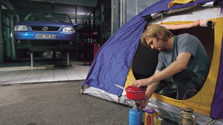 Volkswagen w serwisie