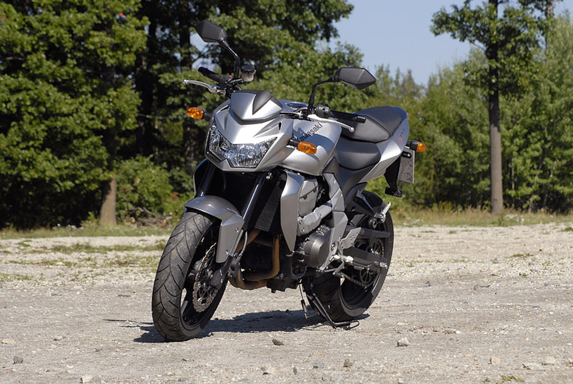 Kawasaki Z750: ale rozrabiaka...