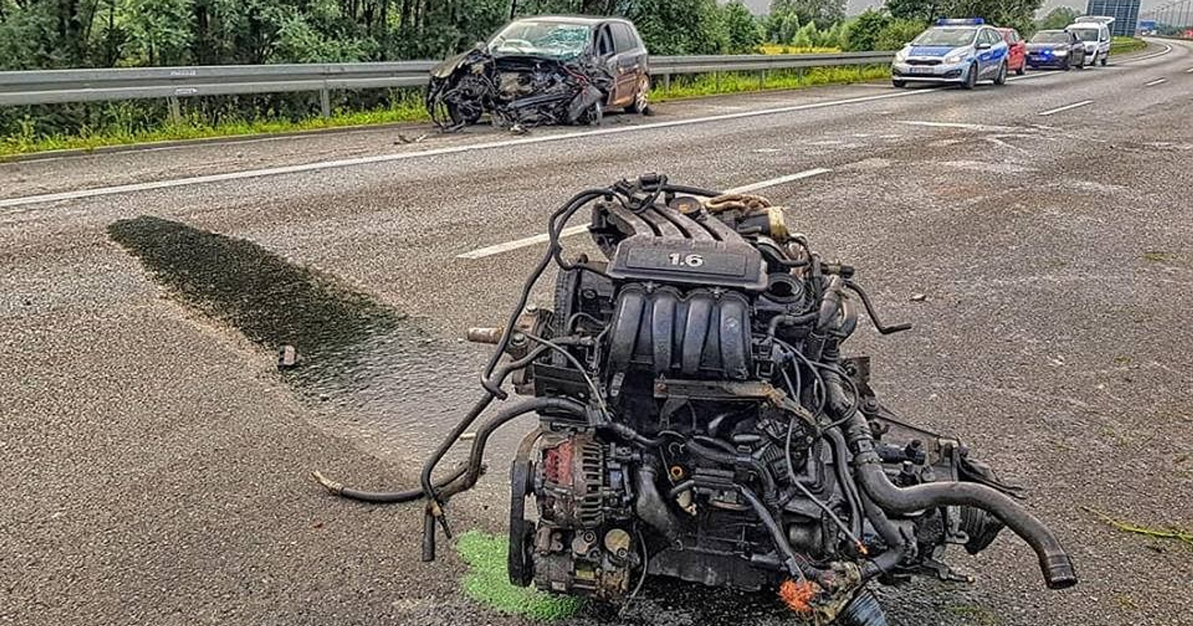 Wypadek na A4