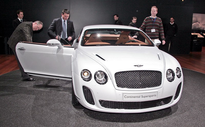Genewa 2009: Bentley Continental Supersports jest najszybszy