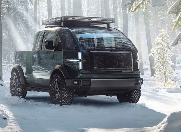 Konkurent dla Tesli Cybertruck - oto Canoo Pickup