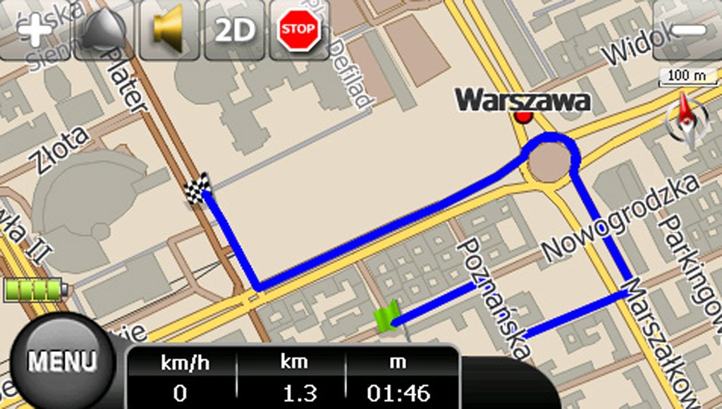 Test nawigacji z 5-calowymi monitorami - Rozmiar ma znaczenie