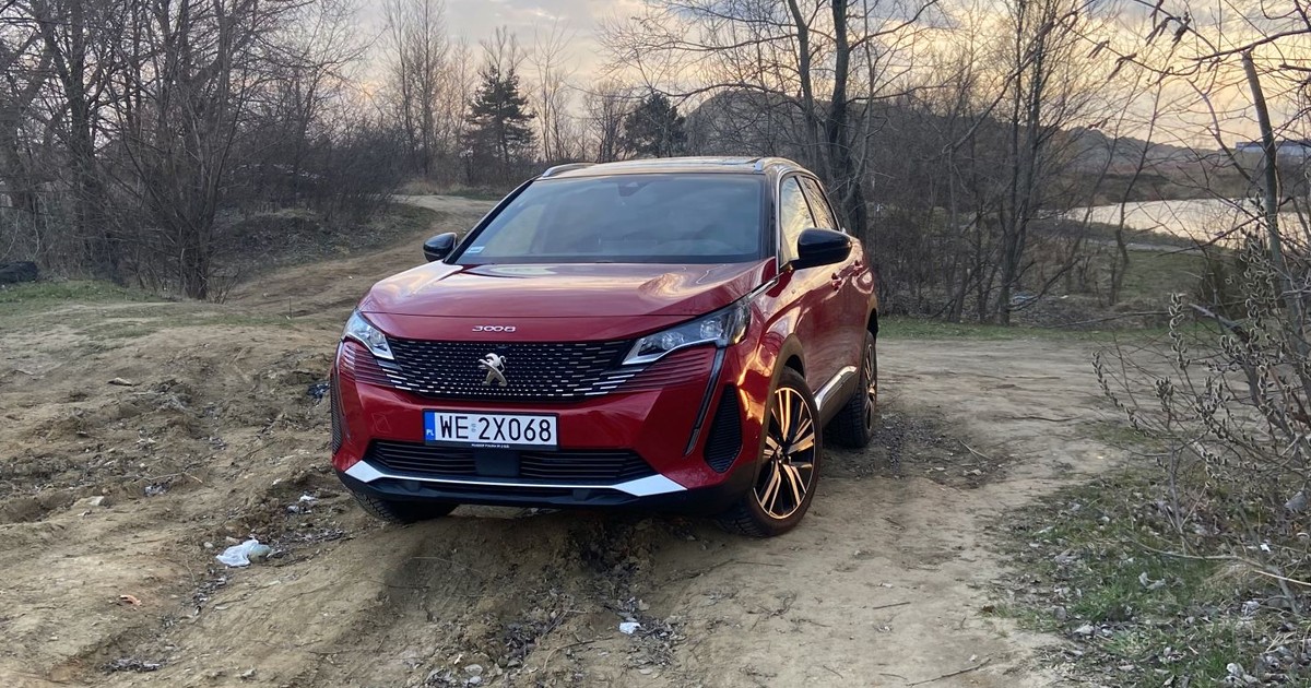 Peugeot 3008 GT pokazał kły - czyli, SUV widoczny w tłumie
