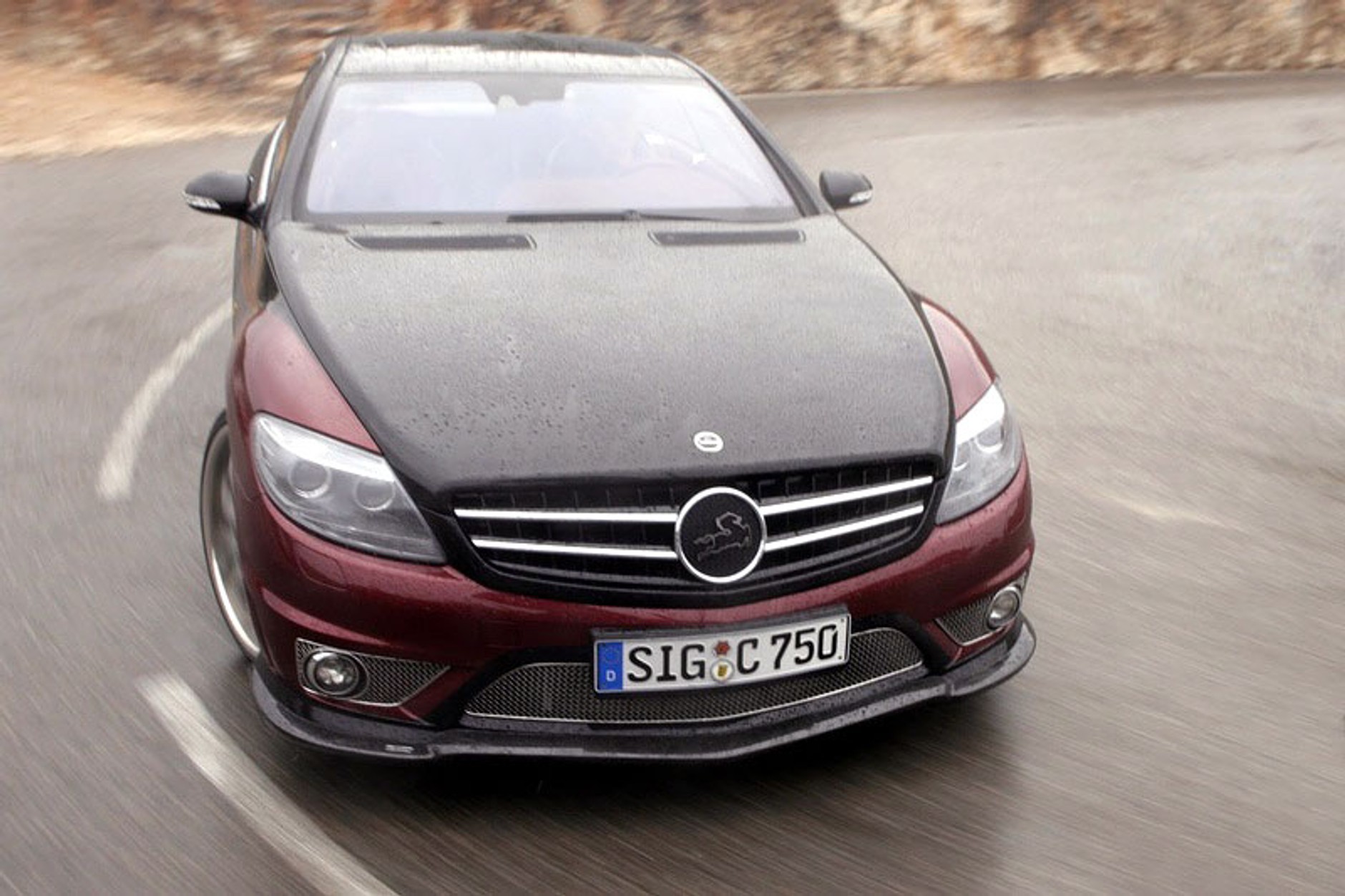 Essen Motor Show 2007: Carlsson Aigner CK65 RS Eau Rouge – dwukolorowy luksus