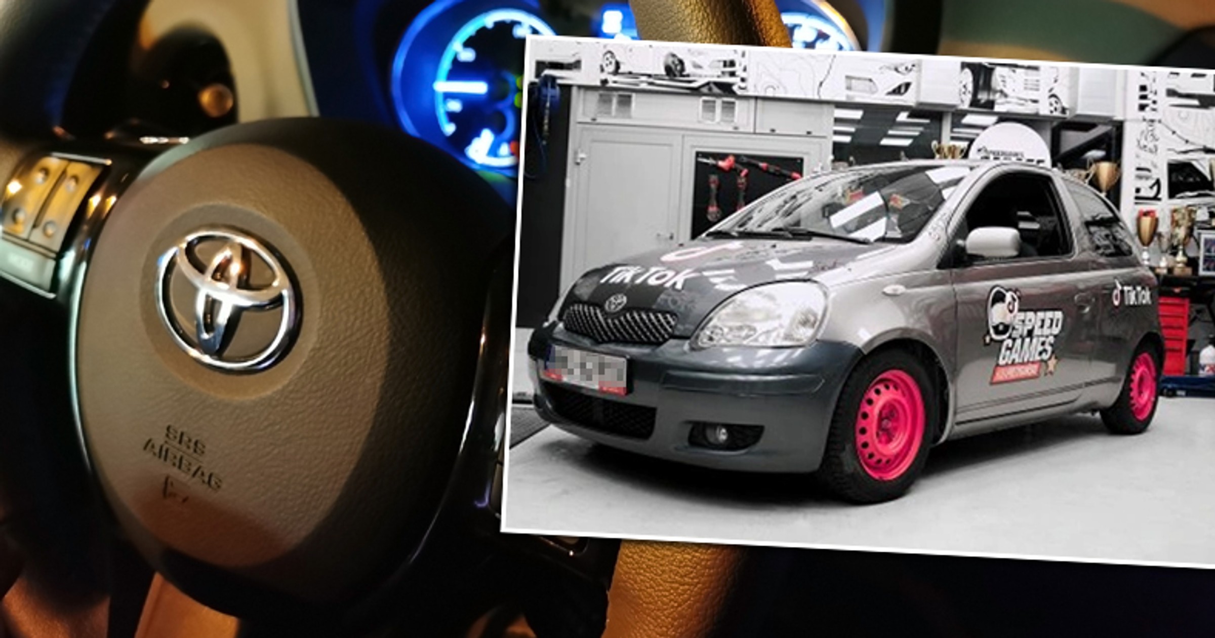 Jakub Przygoński wystawił na WOŚP swoją Toyotę Yaris (Allegro)