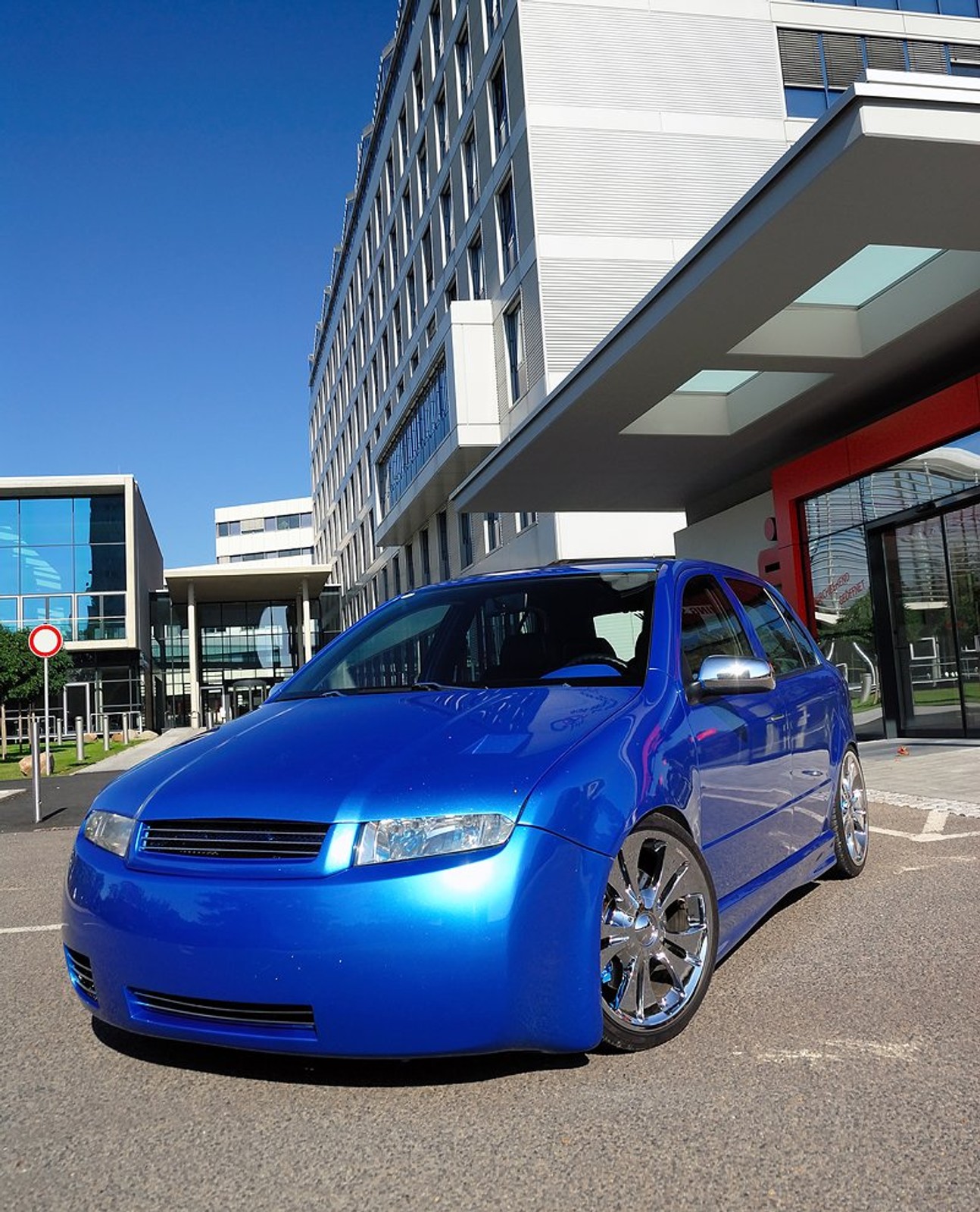 Garaż tunera: Škoda Fabia 1,8 Turbo – smerfny hatchback