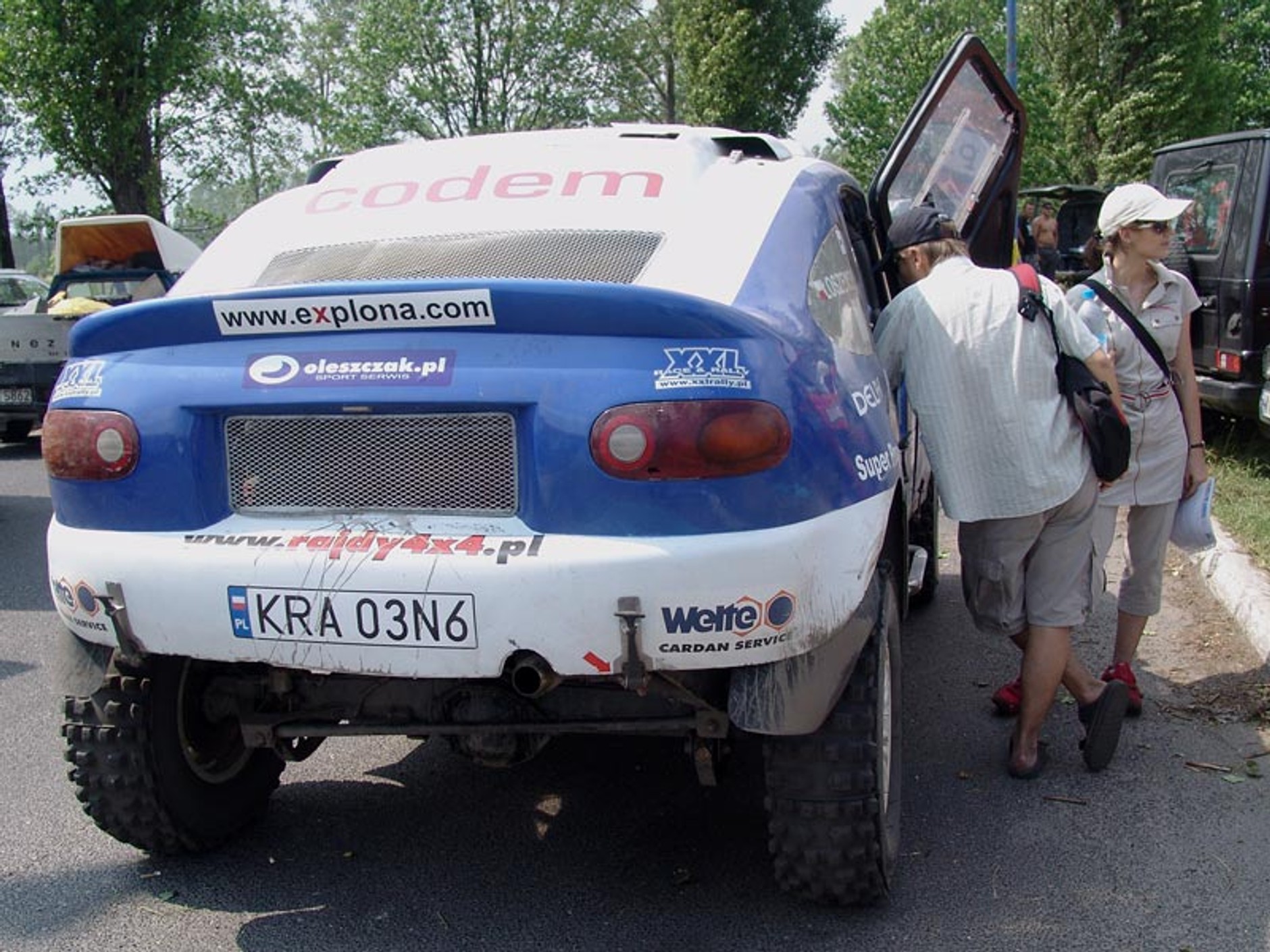 Polskie Safari 2007: w upale i piasku (fotogaleria)