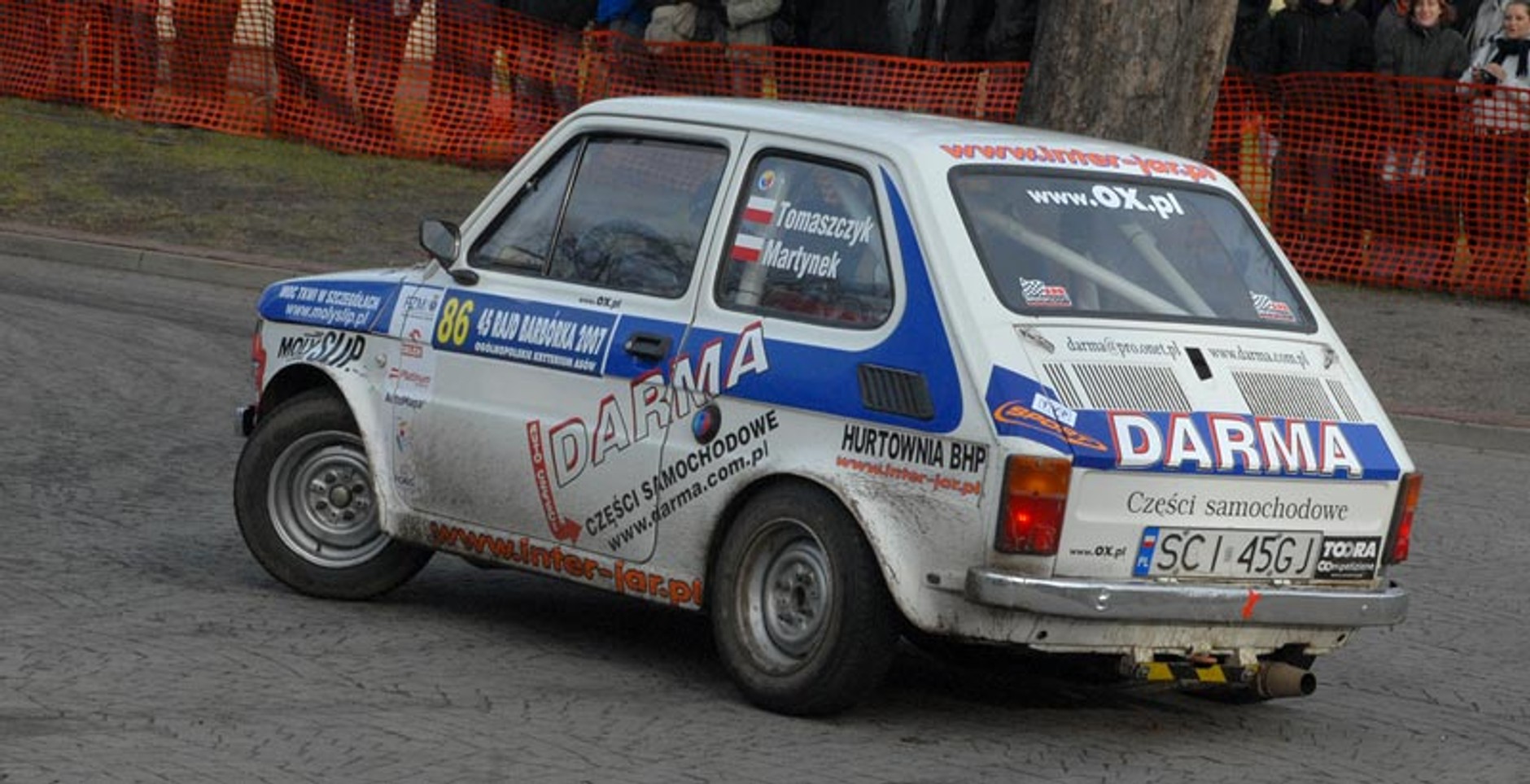 Rajd Barbórka 2007: Hołek o sukcesie na Karowej