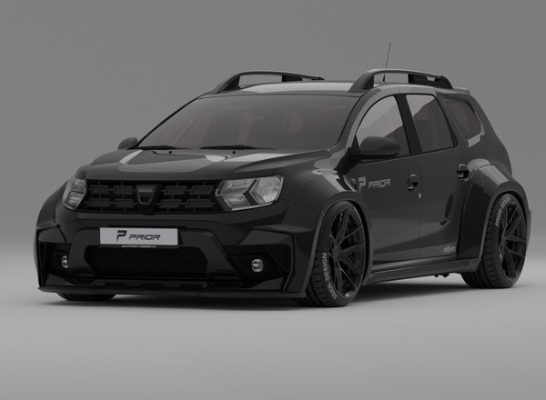 Dacia Duster po ekstremalnym (choć jeszcze wirtualnym) tuningu