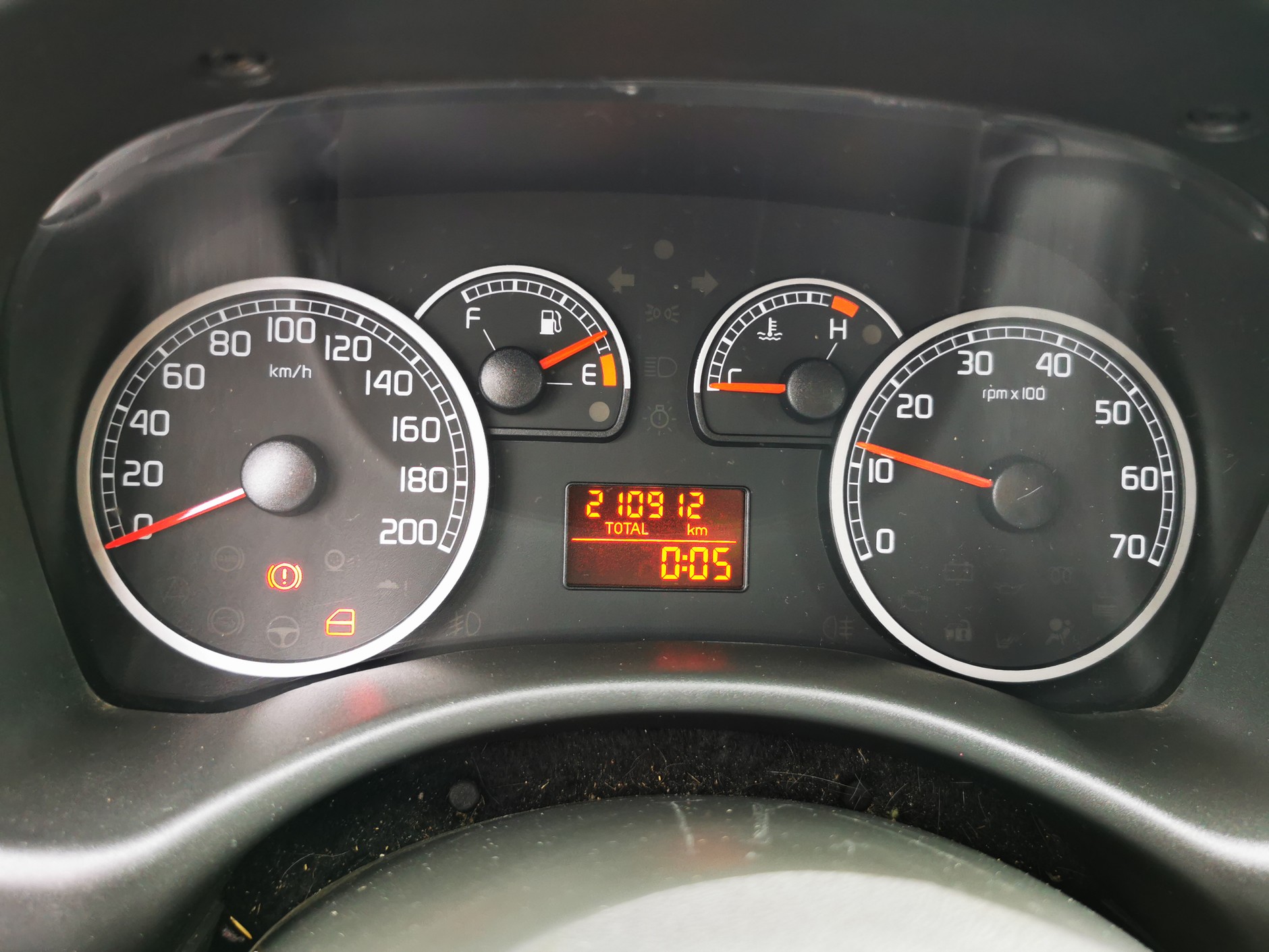 Fiat Punto 1.2 8V z 2008 r. za 7200 zł