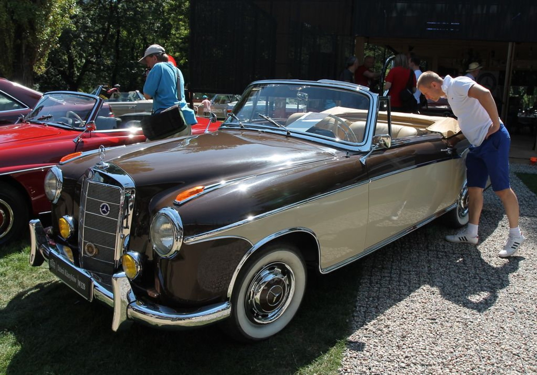 Dzień Klasyków w Stacji Mercedes na warszawskim Powiślu (2.08.2015 r.)