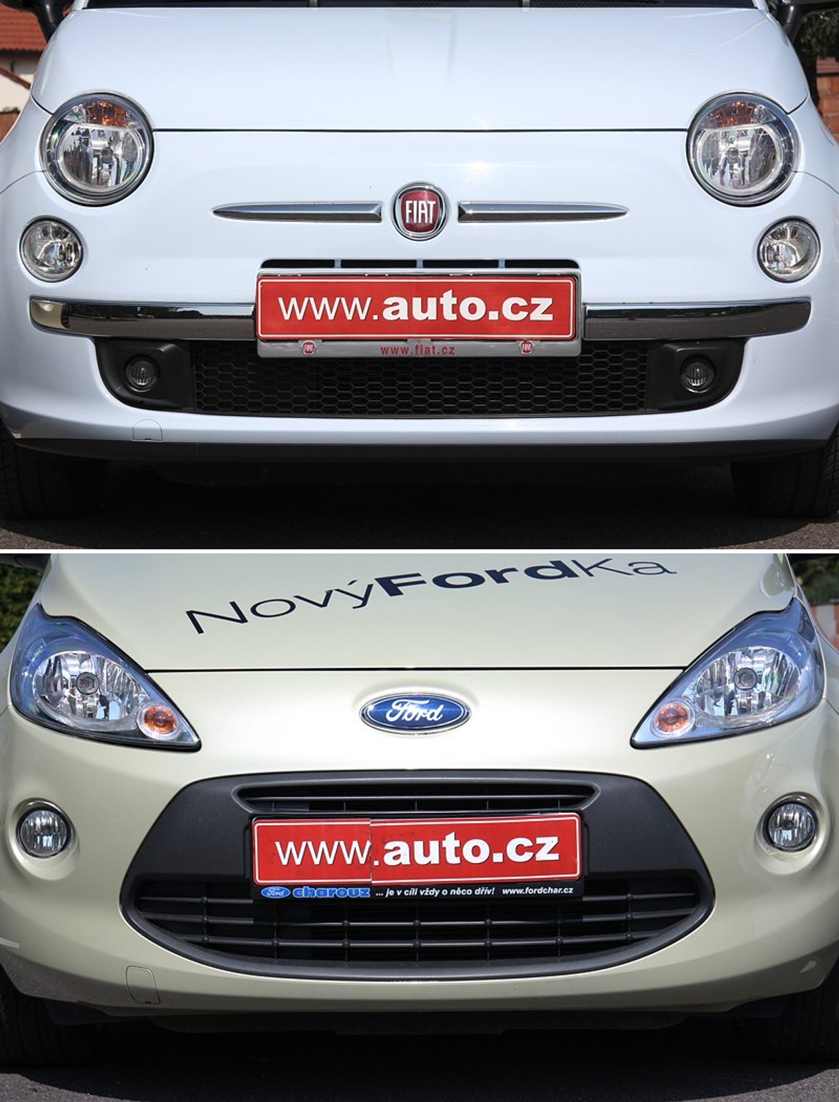 Test: Fiat 500 1,2 (51 kW) vs. Ford Ka 1,2 (51 kW) – Malá piva