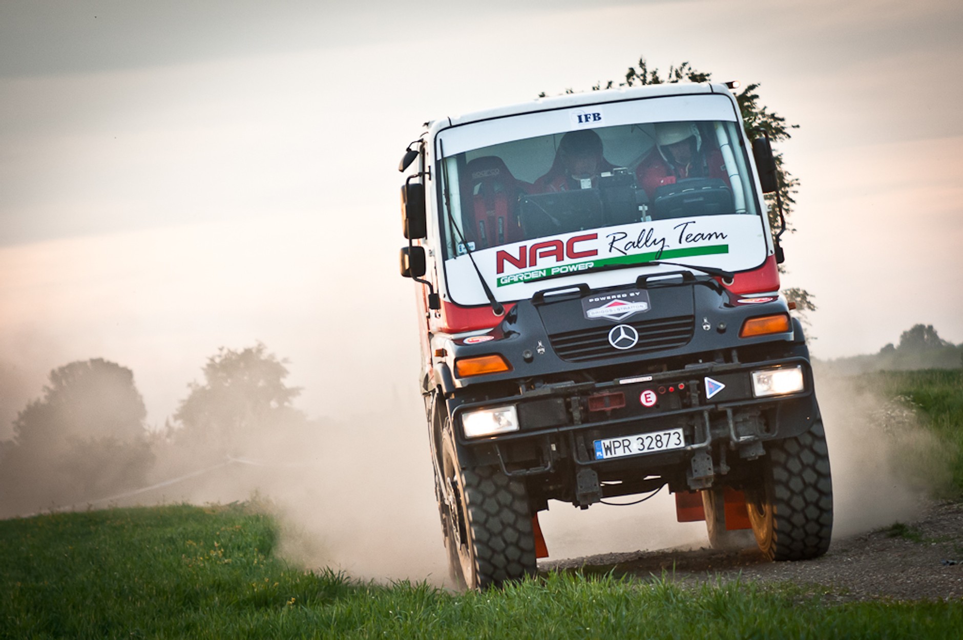 NAC Rally Team przed startem w OiLibya Rally of Morocco 2012