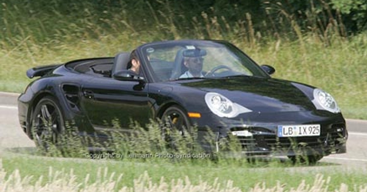 Spy Photos: Porsche 911 Turbo Cabrio i Targa bez maskowania